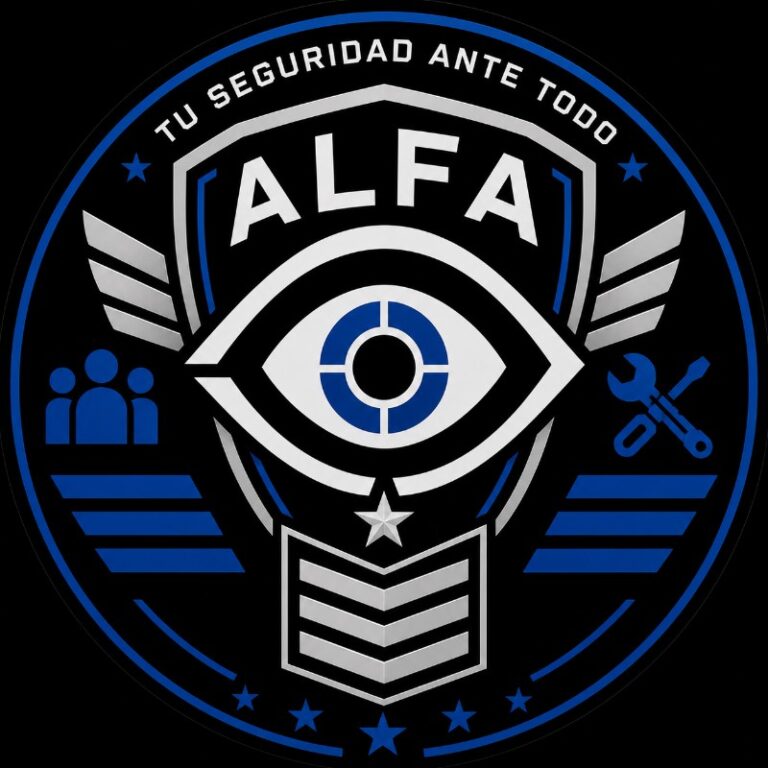 Tu Seguridad Ante Todo - Insignia Equipo Alfa